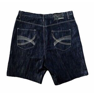 Y2K Southpole Baggy Embroidered Jean Shorts